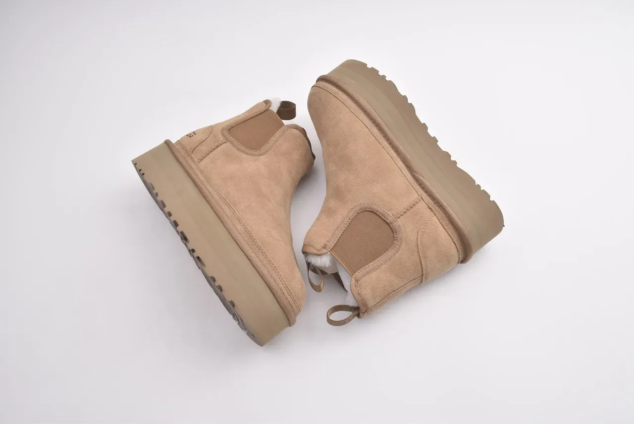 UGG Tasman Platform Suede Chelsea Boot 7