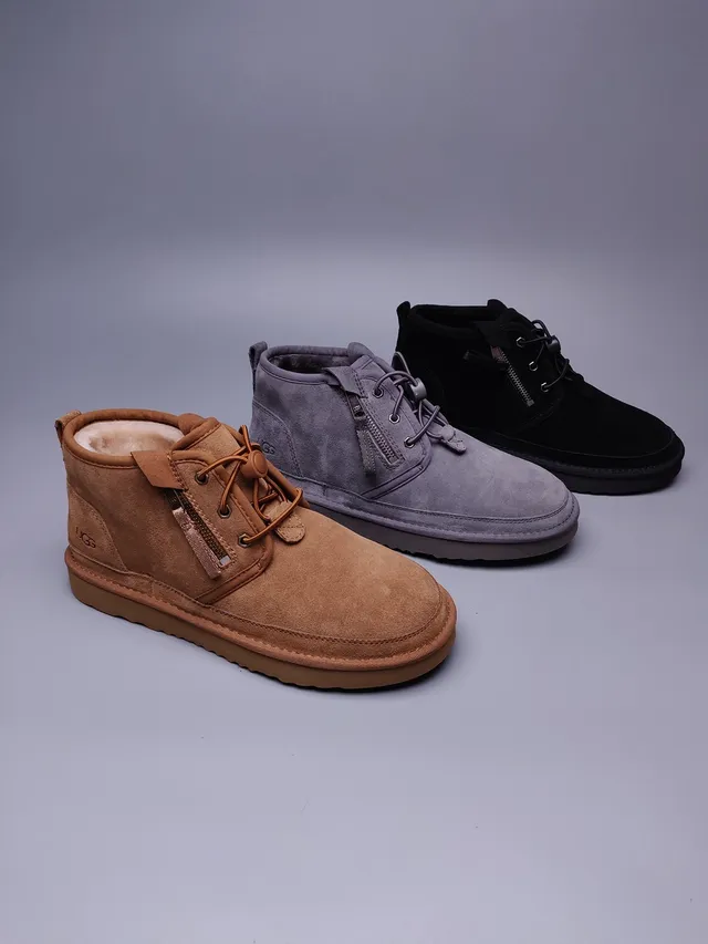 UGG Tasman Tan सूड एंक्ल बूट 2