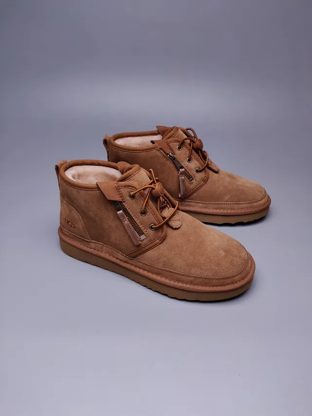 UGG Tasman Tan सूड एंक्ल बूट 4