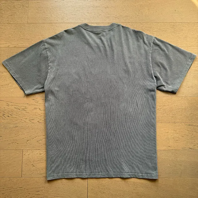 Vale Forever Distressed Religious Graphic Gray T-Shirt 5