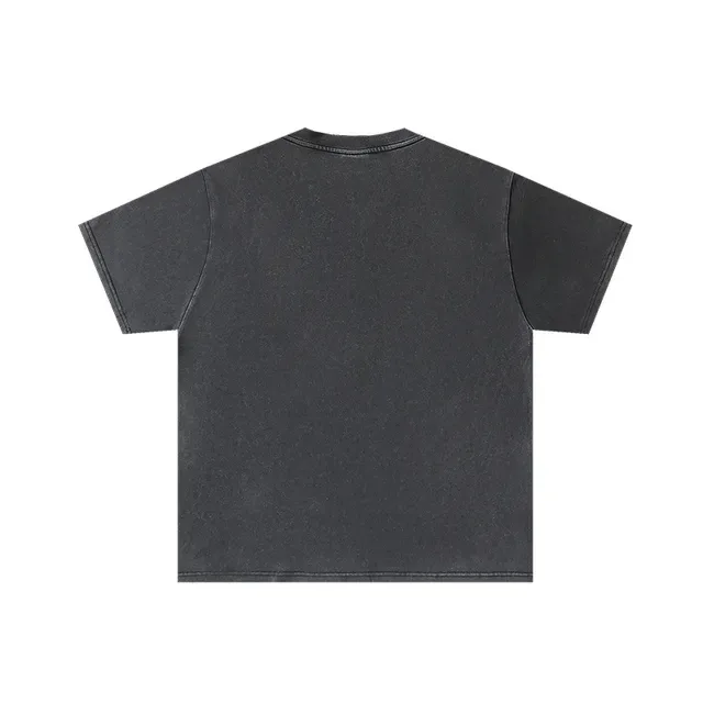 T-shirt Vale Forever oversized distressed noir glitter avec graphique dragon 3