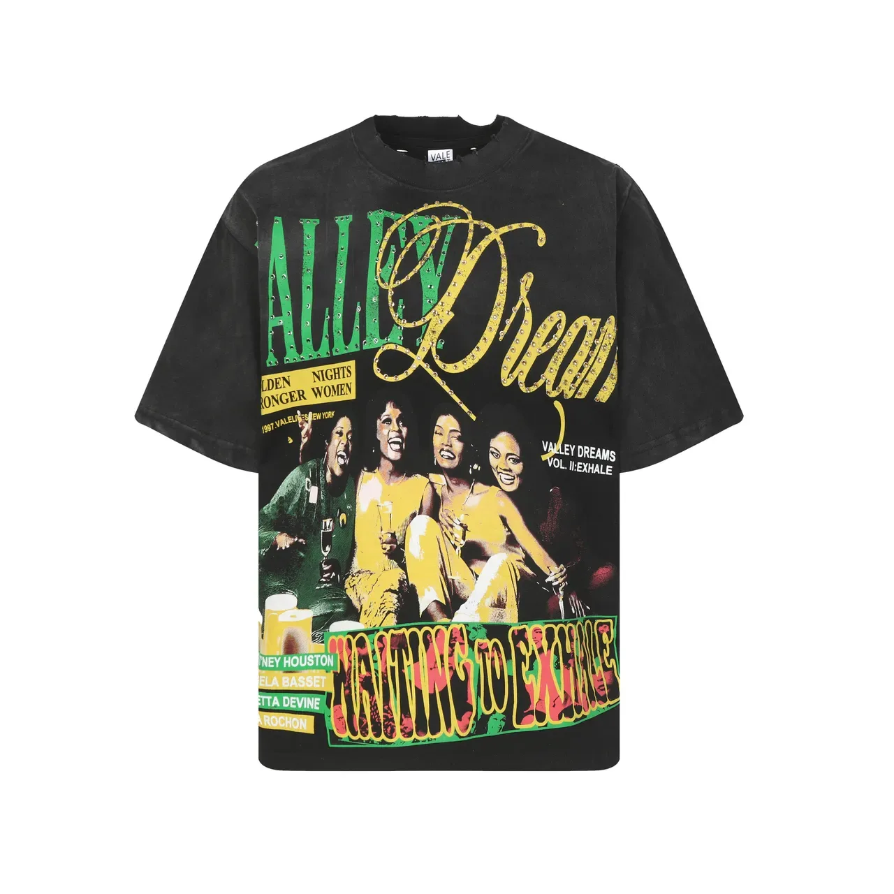 Vale Forever Oversized Distressed Graphic T-Shirt 3