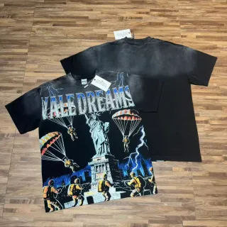 Vale Forever Vale Dreams Graphic Print Black T-Shirt