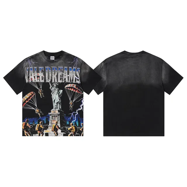 Vale Forever Vale Dreams Graphic Print Black T-Shirt 4