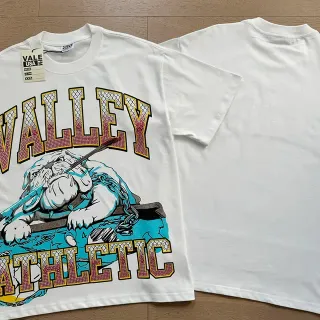 Vale Forever Valley Athletic Graphic Print White T-Shirt