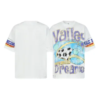 Vale Forever Valley Dreams Graphic Distressed Oversized T-Shirt