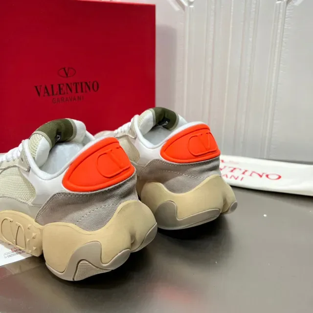 Valentino Chunky Sneaker Beige Olive Orange Chunky Sneakers 5
