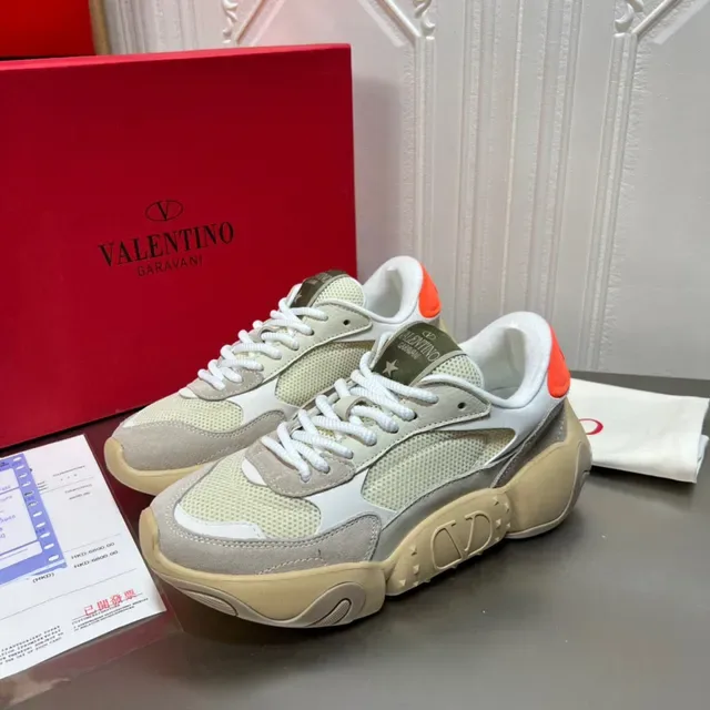 Valentino Chunky Sneaker Beige Olive Orange Chunky Sneakers 8