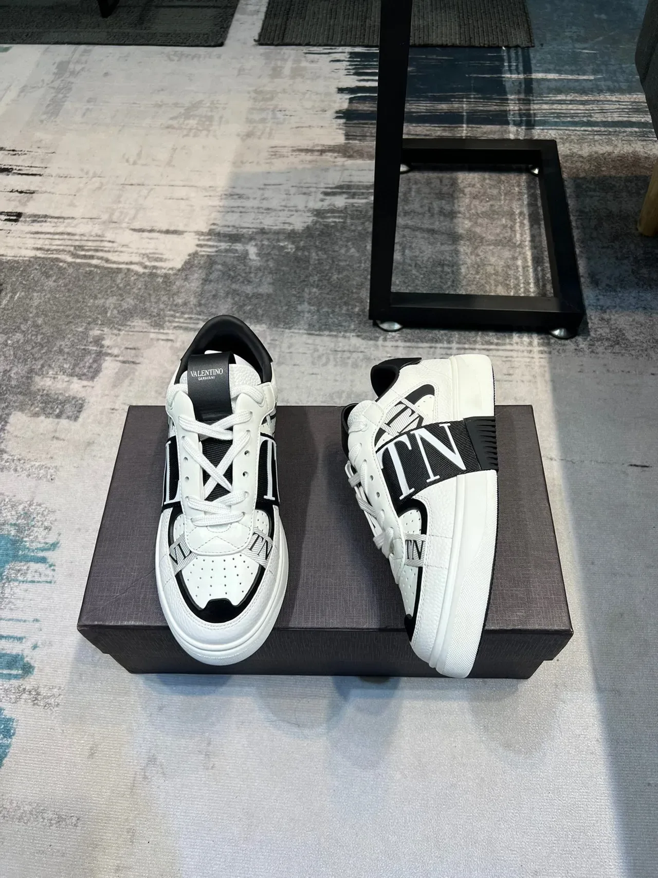 Valentino VLTN zapatilla deportiva blanco negro lifestyle zapatillas 3