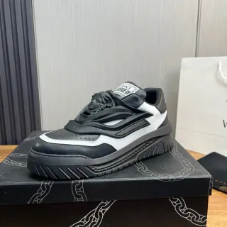 Versace Chain Reaction Black and White लाइफस्टाइल स्नीकर