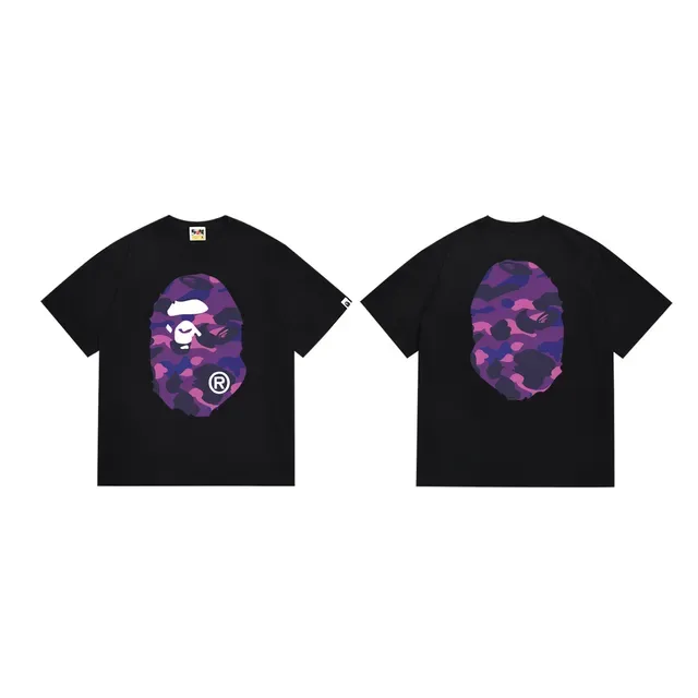 A Bathing Ape ABC迷彩猿头图案T恤 2