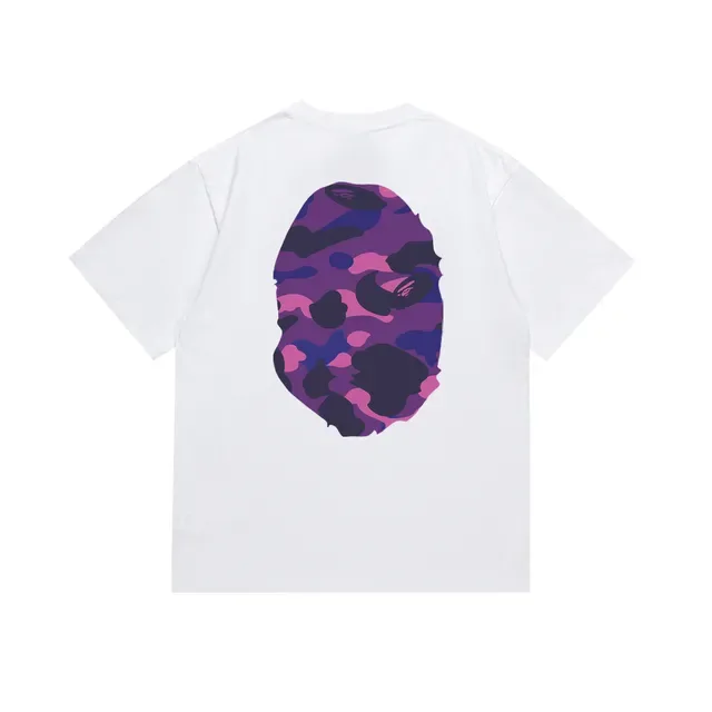 A Bathing Ape ABC迷彩猿头图案T恤 6