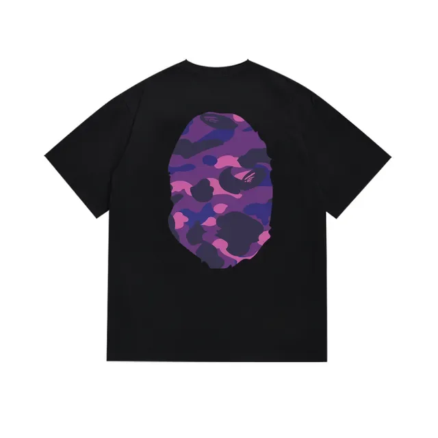 A Bathing Ape ABC迷彩猿头图案T恤 7
