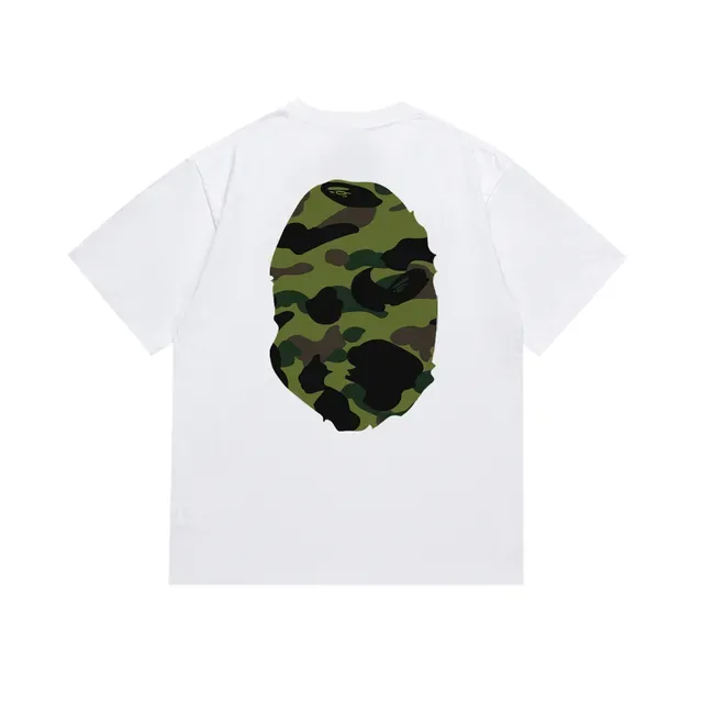 A Bathing Ape ABC迷彩猿头图案T恤 19