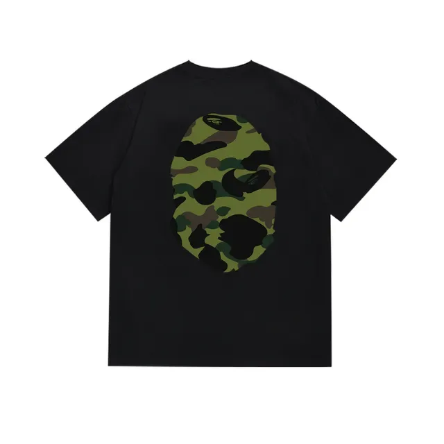 A Bathing Ape ABC迷彩猿头图案T恤 20