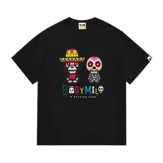 A Bathing Ape Baby Milo Day of the Dead Graphic T-Shirt