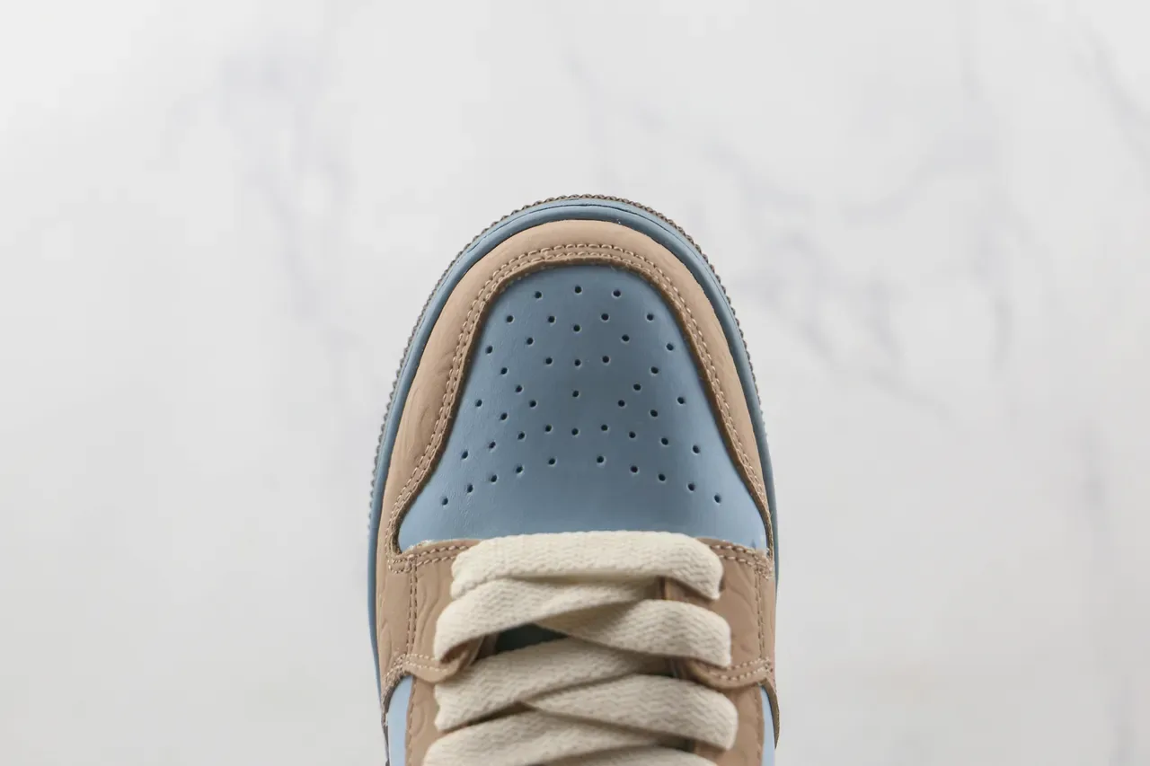 A Bathing Ape BAPE STA Light Blue Beige Lifestyle Sneakers 6