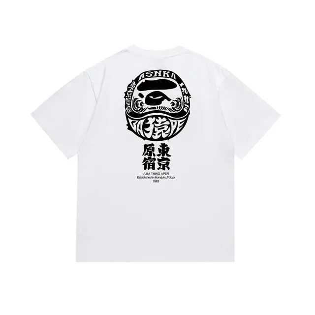 A Bathing Ape ব্যাক গ্রাফিক কালো টি-শার্ট 5