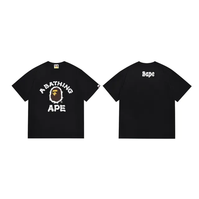 A Bathing Ape Graphic Print Black T-Shirt 3
