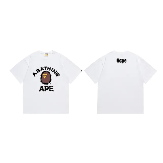 A Bathing Ape Graphic Print Black T-Shirt 4