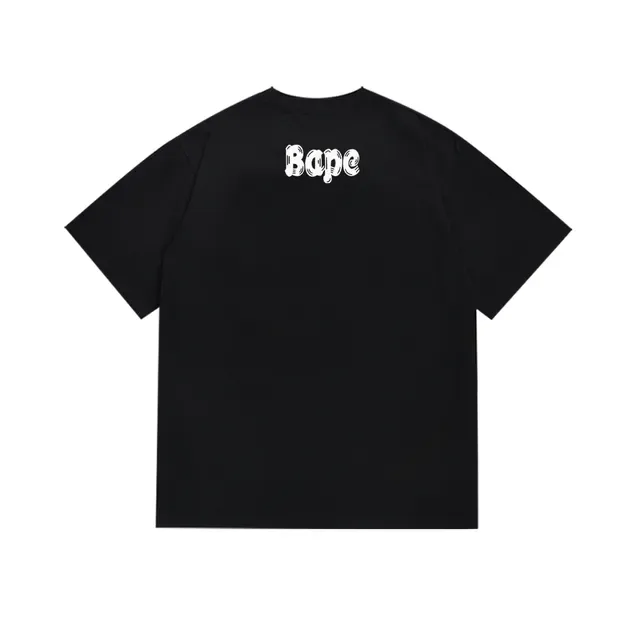 A Bathing Ape Graphic Print Black T-Shirt 5