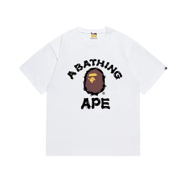A Bathing Ape Graphic Print Black T-Shirt 7