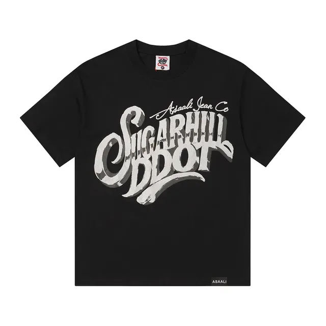 Camiseta gráfica negra A Bathing Ape Sugarhill D-Dot 3