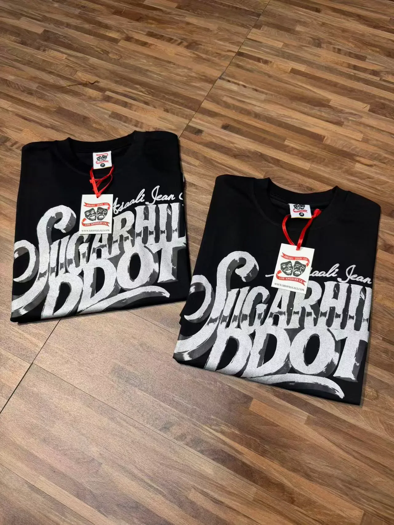 Camiseta gráfica negra A Bathing Ape Sugarhill D-Dot 7
