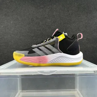 Adidas Adizero Black Pink Yellow Basketball Shoes