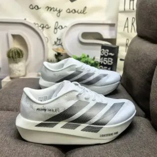Adidas Adizero Evo SL 2 White Silver Running Shoes
