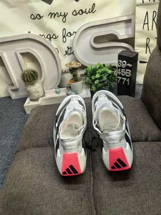 Adidas Adizero Prime X Evo Chaussures de course Blanc Noir Rose 8
