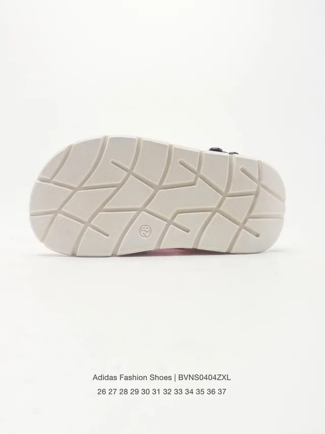 Adidas Beige Pink Multi-Strap Velcro Closure Casual Sandals 10