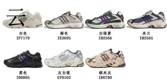 Adidas Sneakers Chunky Noires et Bleues avec Overlays Motif Ondulé, Midsole Sculpté 2