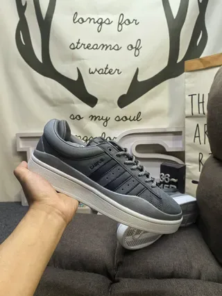 Adidas Campus Gray and Black Lifestyle Sneakers 5