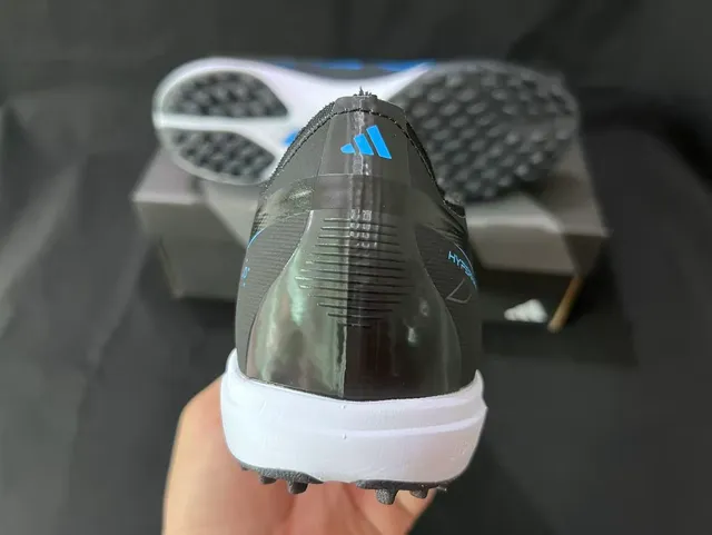 阿迪达斯 F50 黑蓝 低帮 系带 白色 中底 对比 草地 足球鞋 3