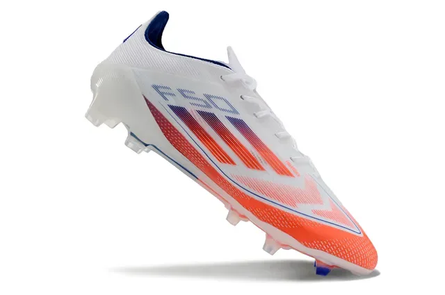 Adidas F50 白橙 低帮 Sprintweb Upper Firm-Ground 足球鞋 2