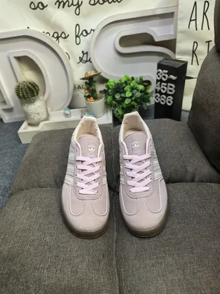 Adidas Gazelle Chaussures Lifestyle en Daim Rose Poussiéreux 10