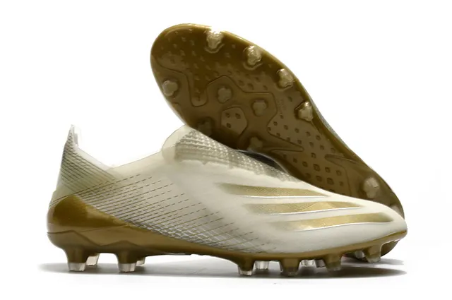 Adidas সবুজ বেগুনি নিওন লাইম একরঙ সক ফিট কলার ফার্ম গ্রাউন্ড সকার জুতো 2