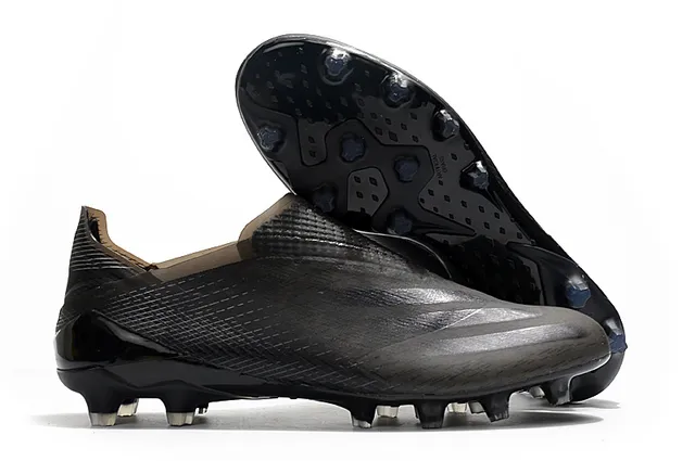 Adidas সবুজ বেগুনি নিওন লাইম একরঙ সক ফিট কলার ফার্ম গ্রাউন্ড সকার জুতো 8