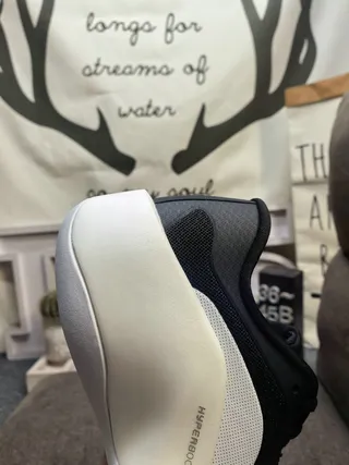 Adidas Hyperboost Black and White Lifestyle Sneakers 23