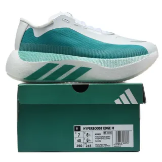 Adidas Hyperboost Edge M Tênis de Corrida Teal e Branco