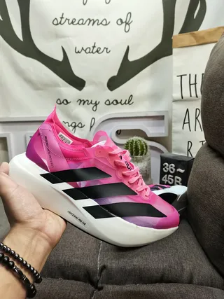 Adidas Lightstrike Pro Gradient Pink Black Running Shoes 5