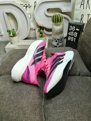 Adidas Lightstrike Pro Gradient Pink Black Running Shoes 6