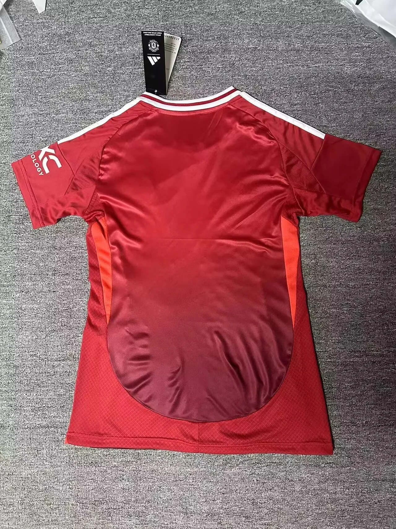 Adidas Manchester United rouge Snapdragon Maillot 2