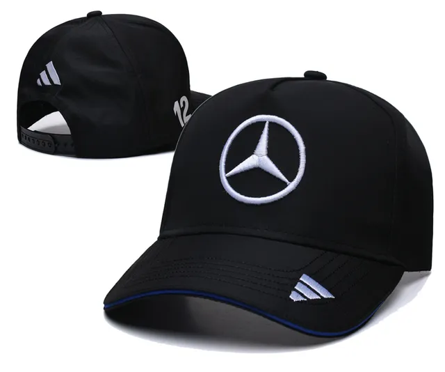 Casquette de baseball Adidas Mercedes-Benz Star brodée bleu royal 5