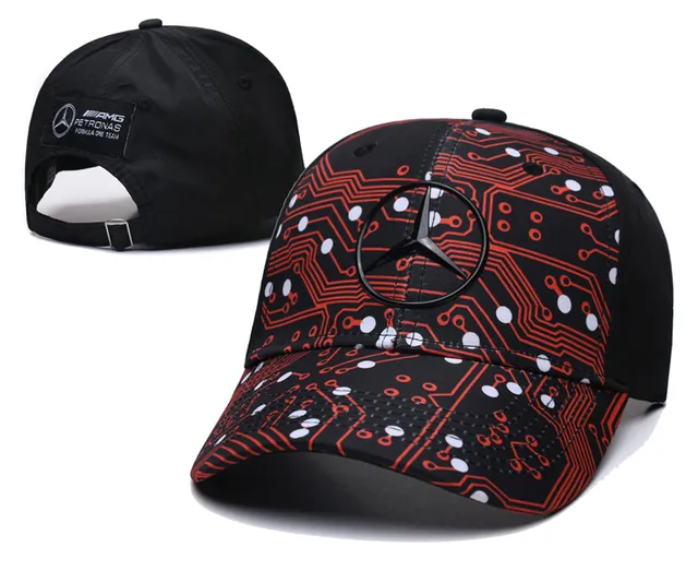 Casquette de baseball Adidas Mercedes-Benz Star brodée bleu royal 14