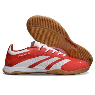 Adidas Predator Red and White Indoor Soccer Shoes