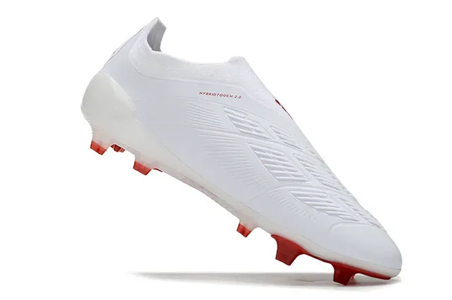Adidas Predator 白红 草地足球鞋 2