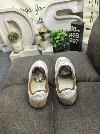 Adidas Samba Beige et Blanc Sneakers Lifestyle 8
