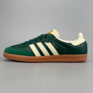 Adidas Samba أخضر وكريمي Lifestyle Sneakers